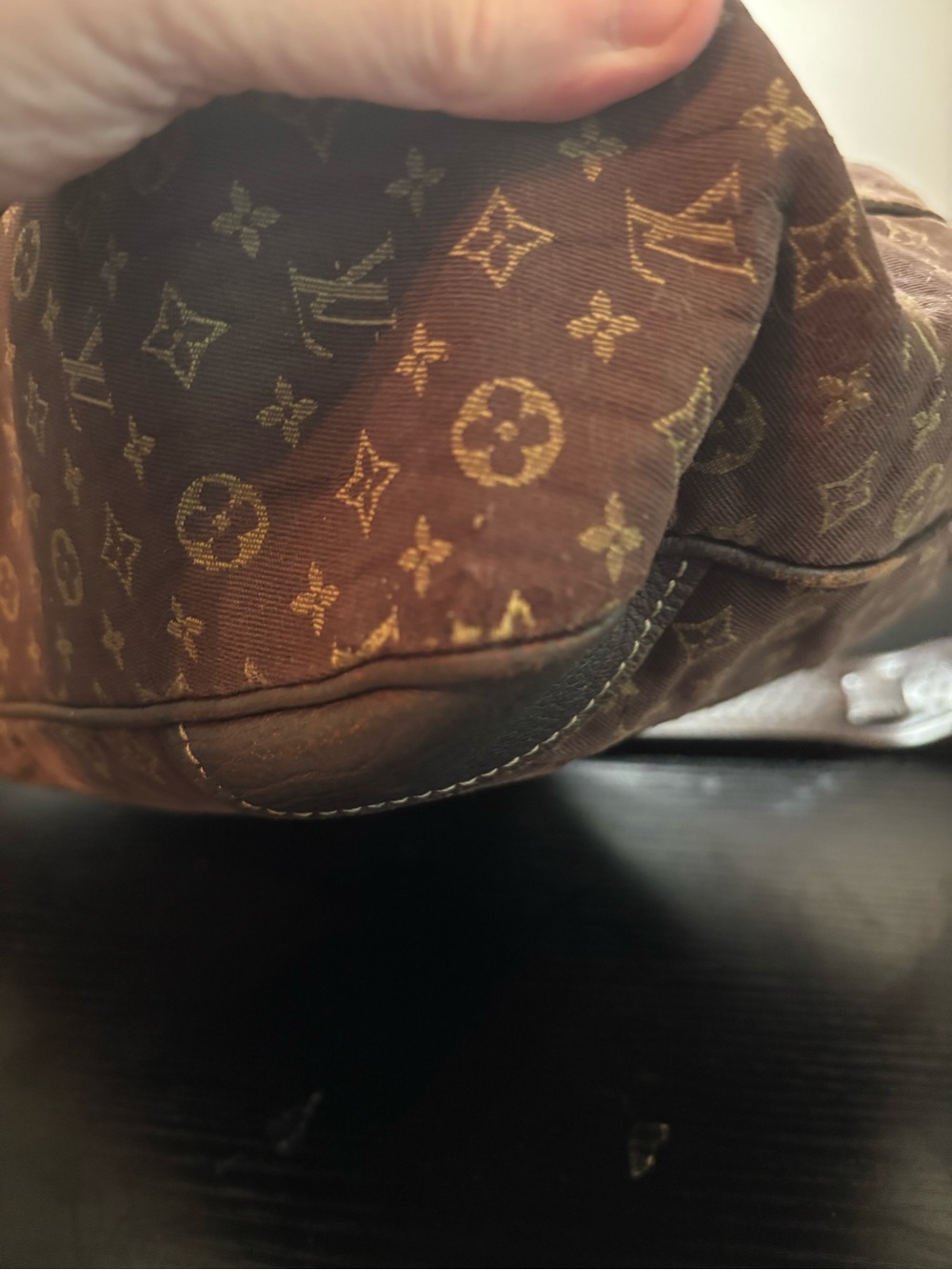 Authentic Louis Vuitton Monogram Mini Lin Boulogne 30 - Picture 8 of 15